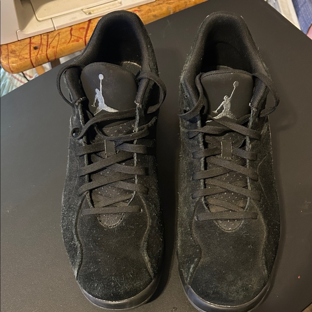 Jordan Black Suede Men's Sneakers